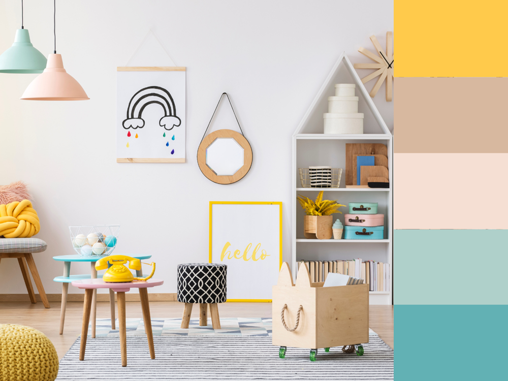 moodboard kinderkamer