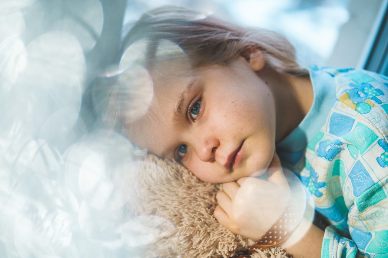 bébé malade