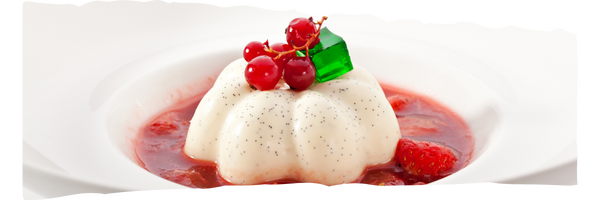 panna cotta eten als je zwanger bent